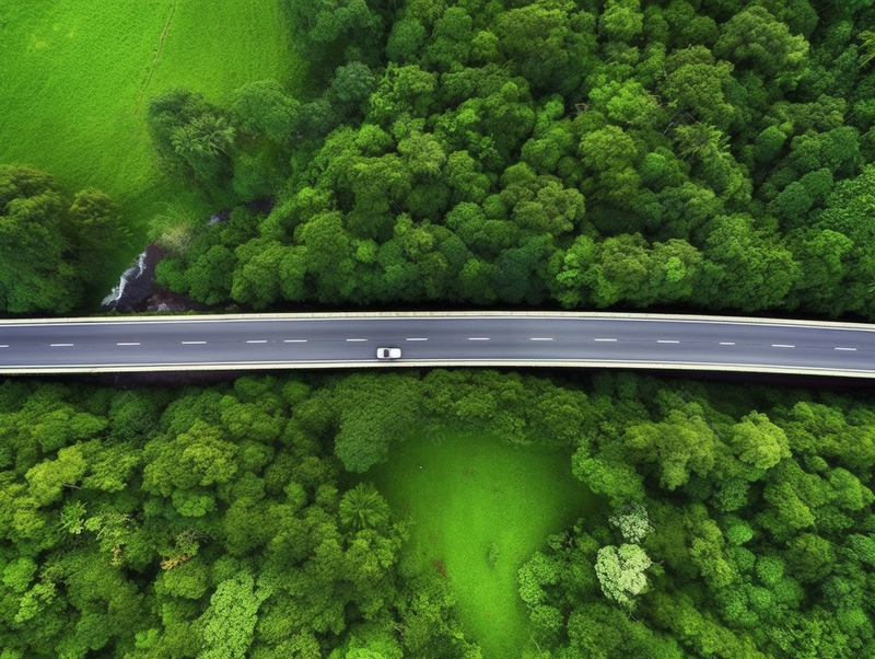 航拍草原公路实拍图,高清,摄影图,摄影图片,图片大全,摄影图免费下载